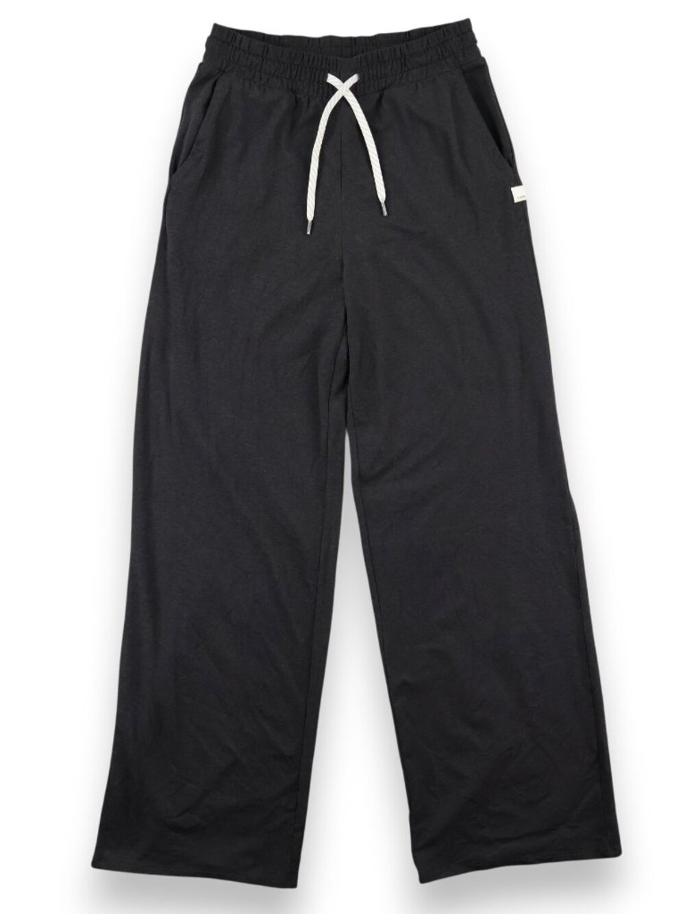 Vuori Halo Essential Wideleg Pants Women's Small Heather Charcoal DreamKnit